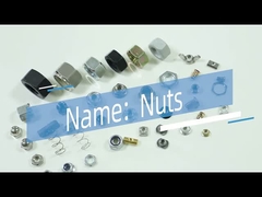 Зенкованные главные гайки Китая гайки мебели сплава цинка