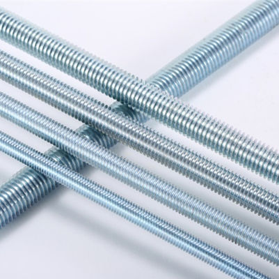 КАЧЕСТВО  ISO9001 Gr8.8 Zinc Plated Thread Rods Galvanized Full Thread Bar Bolts фабрика