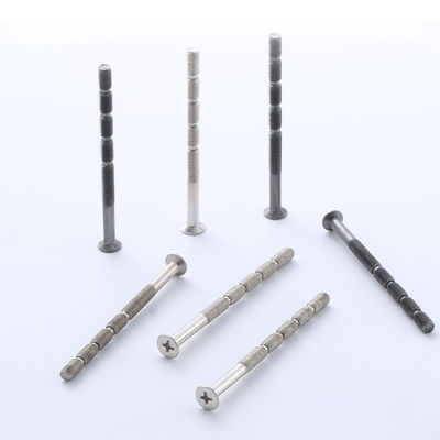 КАЧЕСТВО  Bamboo Shaped Machine Roofing Bolt Screw Zinc Connecting Screw Snap Break Off Screw фабрика