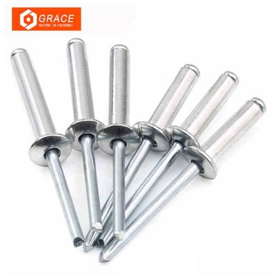 КАЧЕСТВО  Aluminum Metal 8mm Countersunk Head Blind Rivets Galvanized фабрика